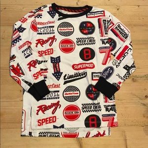 Art Class boys all over print LS tee sz 6/7